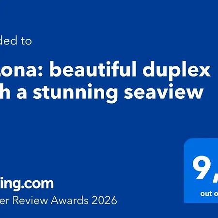公寓 V. Lona: Beautiful Duplex With A Stunning Seaview
